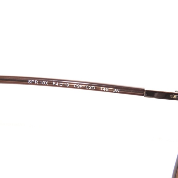 Prada SPR19XS 19 09F03D Brown Gray Sunglasses 19X - Picture 4 of 5
